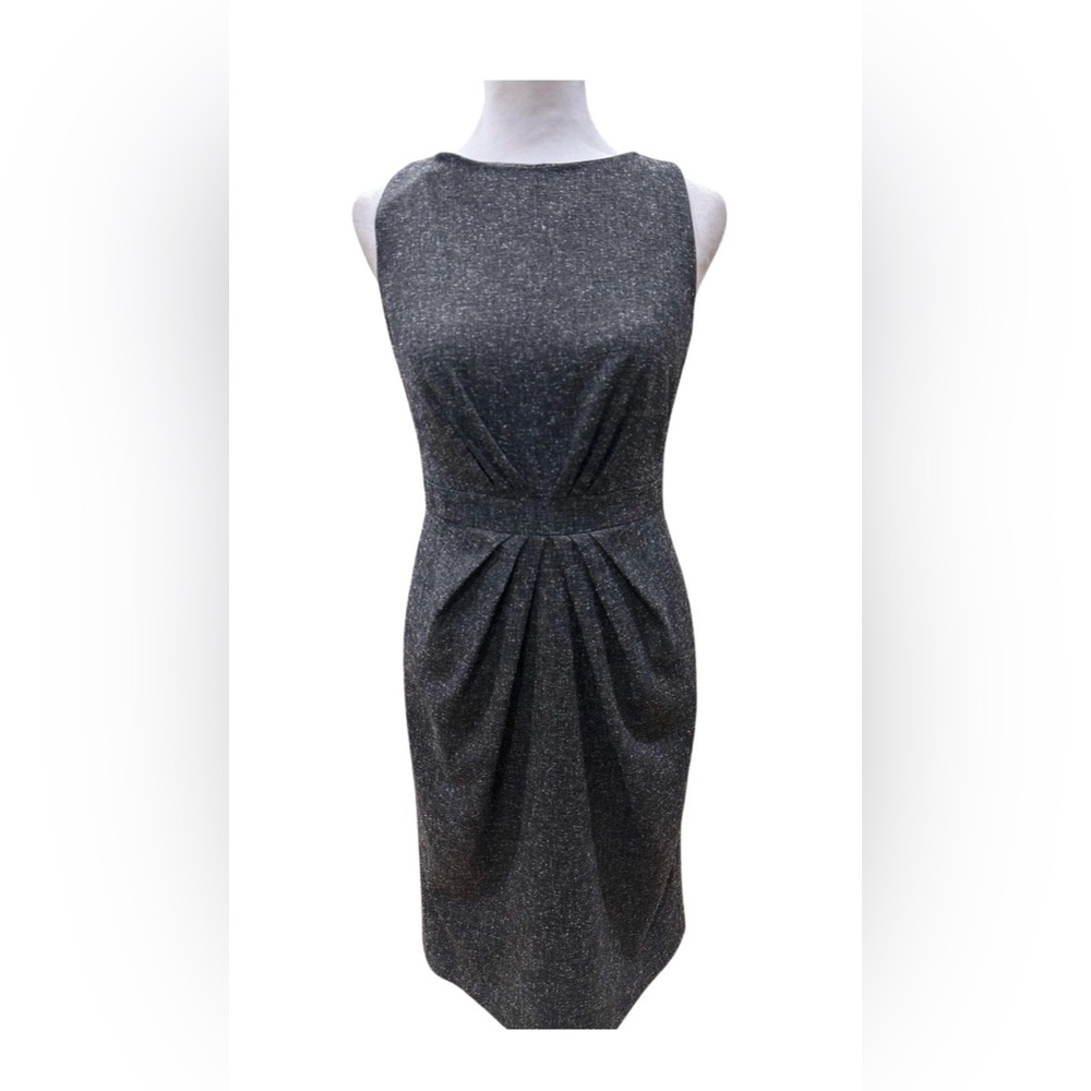 🖤Koton Elegant Two-Piece Gray & White Skirt Suit with Fuchsia Lining | Size 4🖤 - Picture 5 of 8